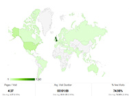 Worldwide Visits